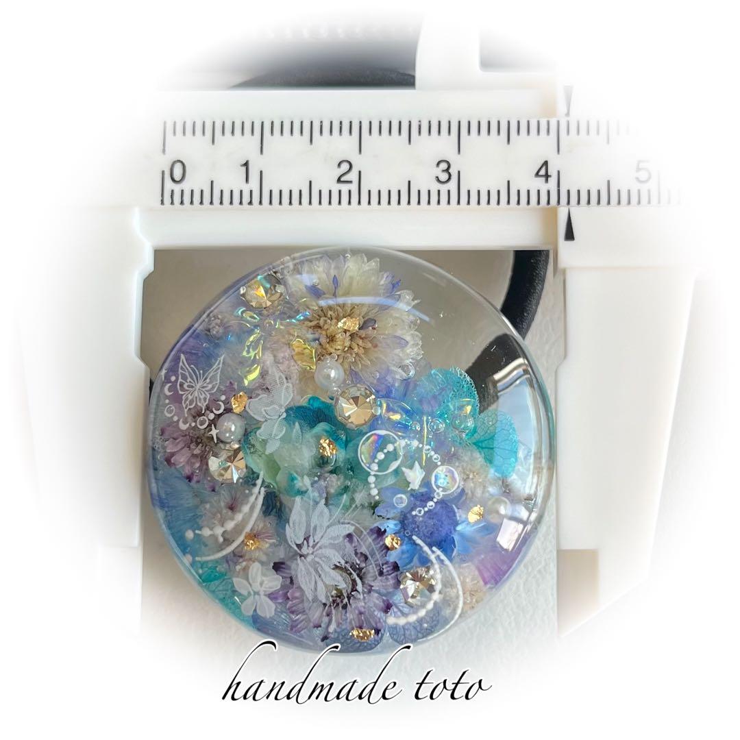 メル様 再販なし フラワーヘアゴム