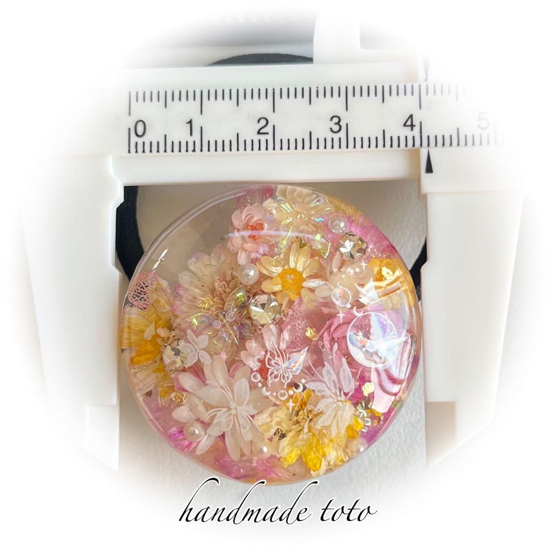 メル様 再販なし フラワーヘアゴム