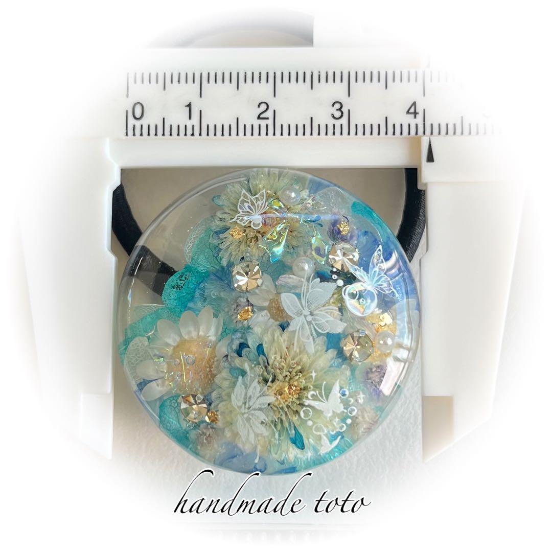 メル様 再販なし フラワーヘアゴム