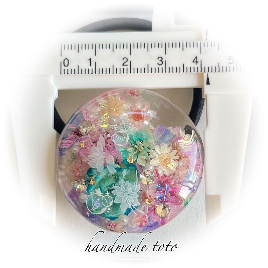 メル様 再販なし フラワーヘアゴム