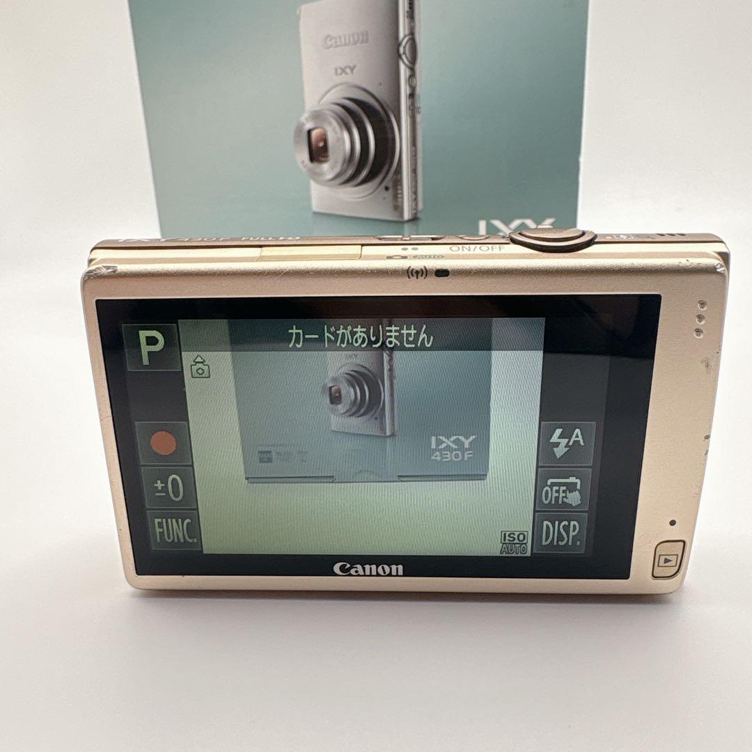 希少カラー✨ Canon キャノン IXY 430F 箱・付属品付 ゴールド