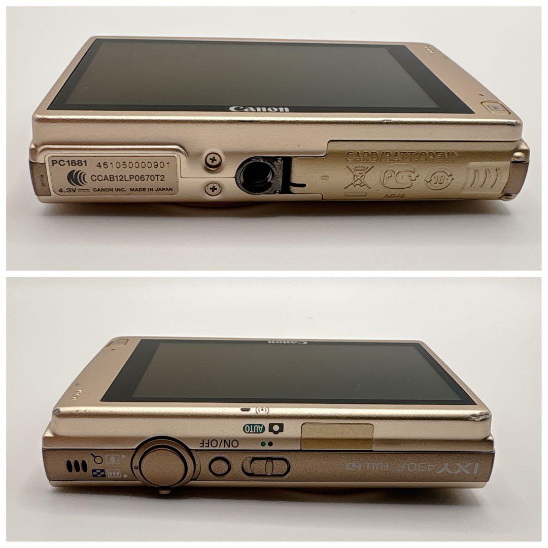 希少カラー✨ Canon キャノン IXY 430F 箱・付属品付 ゴールド