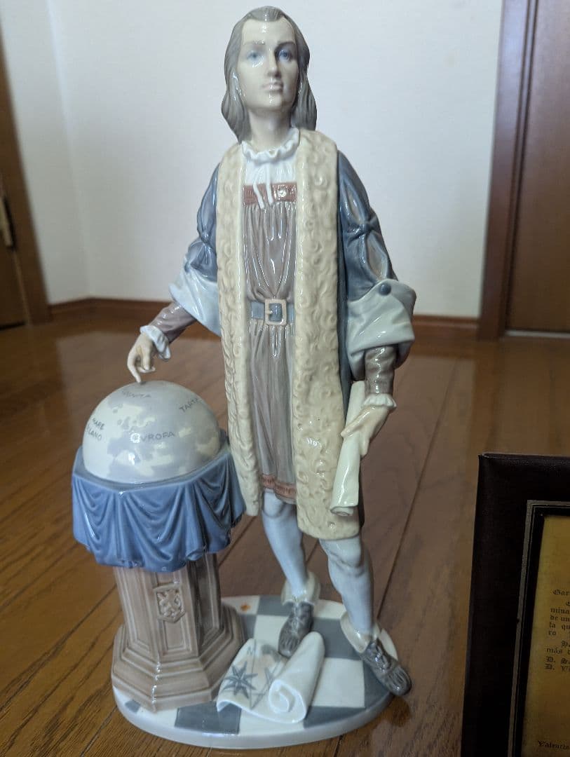 リヤドロ LLADRO コロンブス　陶器人形