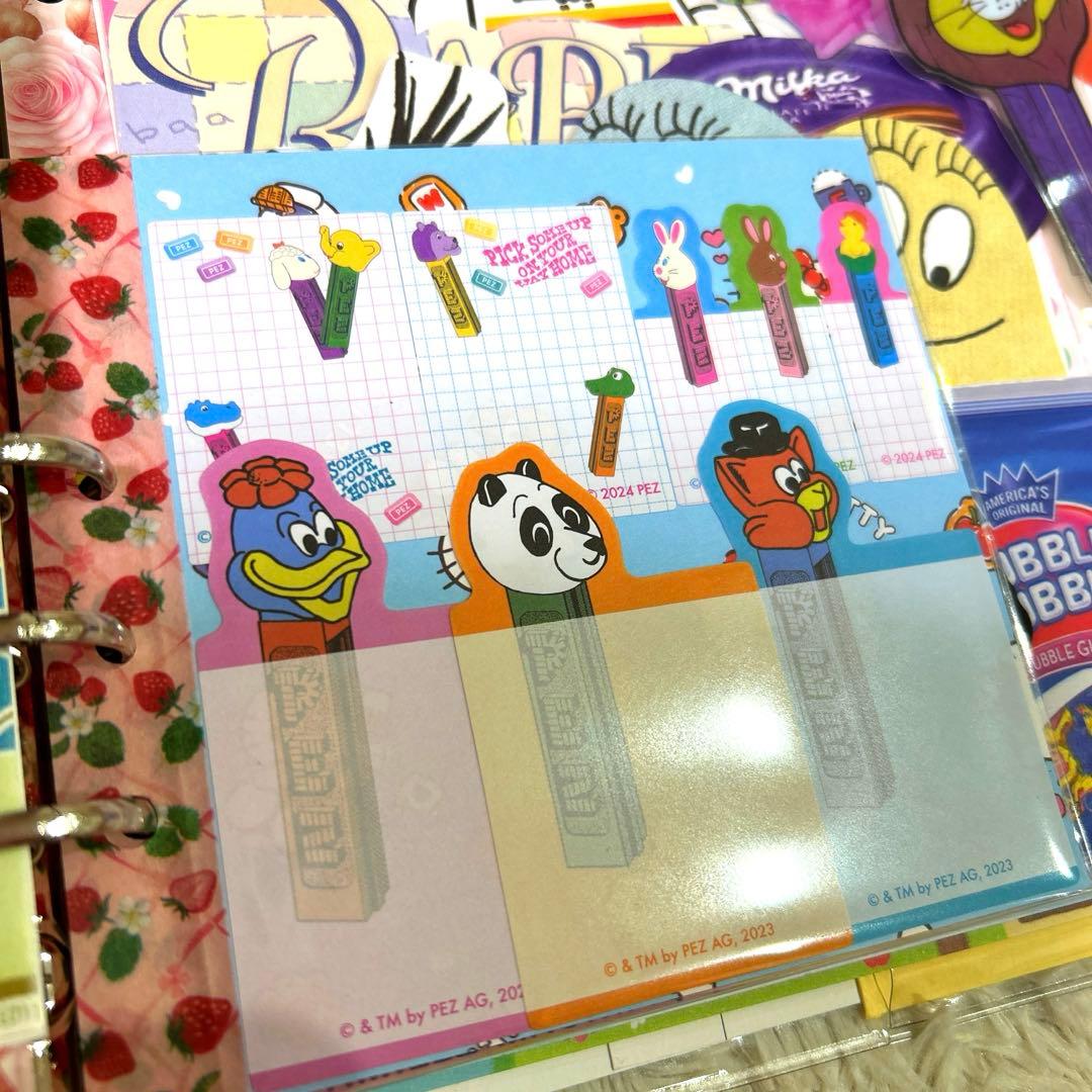 1058 おすそ分けファイル　A5クリアバインダー おもちゃ箱