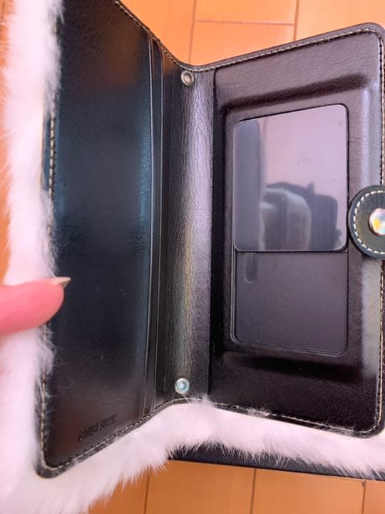 新品ミンクファースマホケース