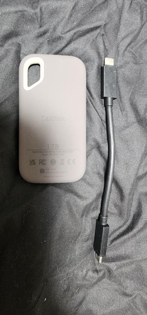 SanDisk Extreme Portable SSD 1TB／外付けSSD