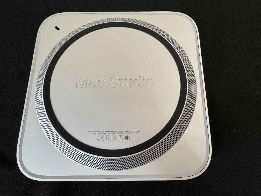 MacStudio M1 Max 64GB/512GB 24コアGPU