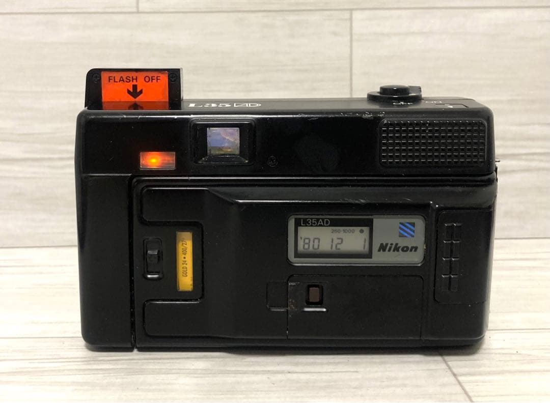 『動作品確認済 訳あり』Nikon L35AD ISO1000 フィルムカメラ