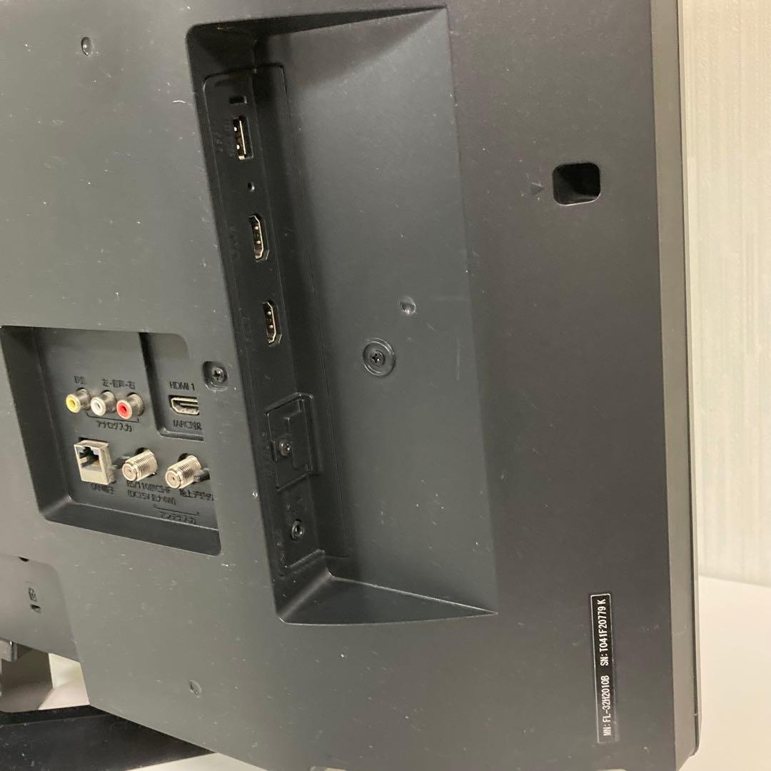 フナイ 液晶テレビ 内蔵型 32型 Fl-32h2010 2020年製 説明書付