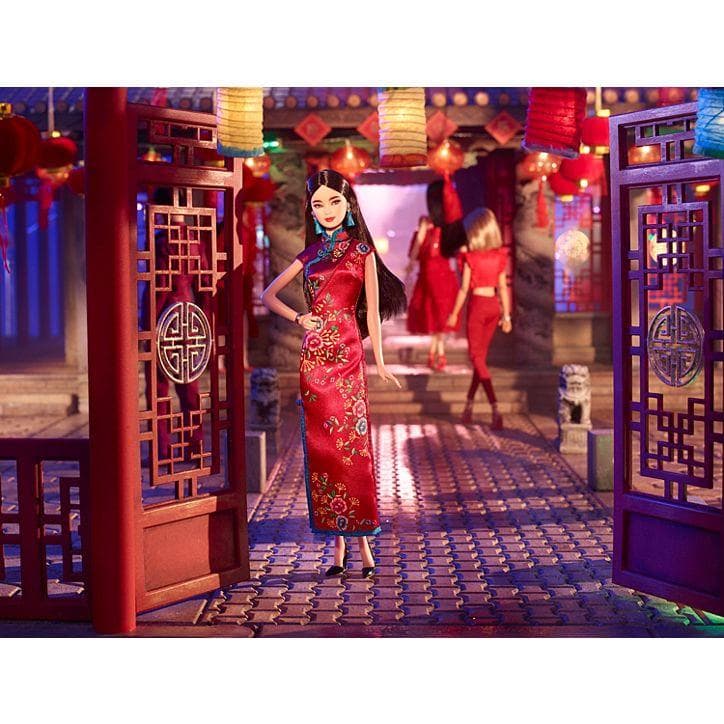 Barbie　バービー　チャイナドレス China dress 春節