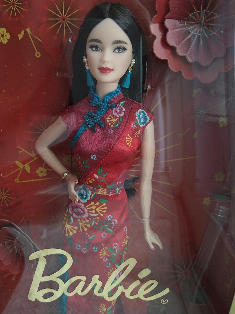 Barbie　バービー　チャイナドレス China dress 春節