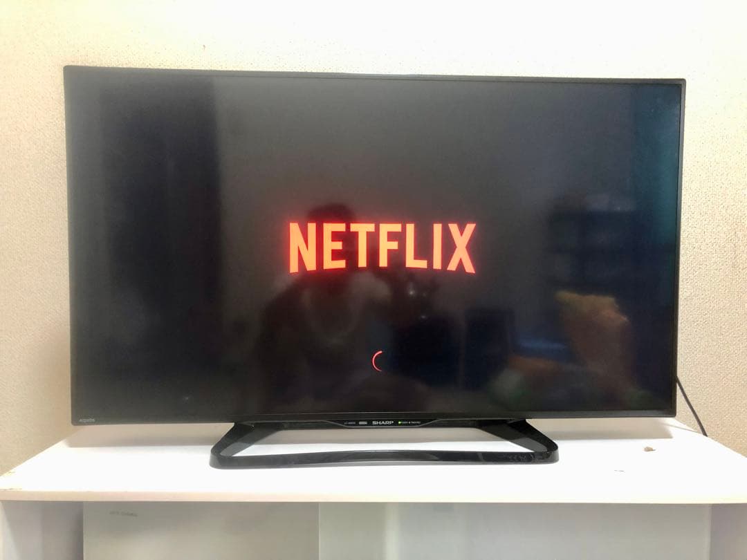 シャープ 40V型液晶テレビ AQUOS LC-40W35 2017年製