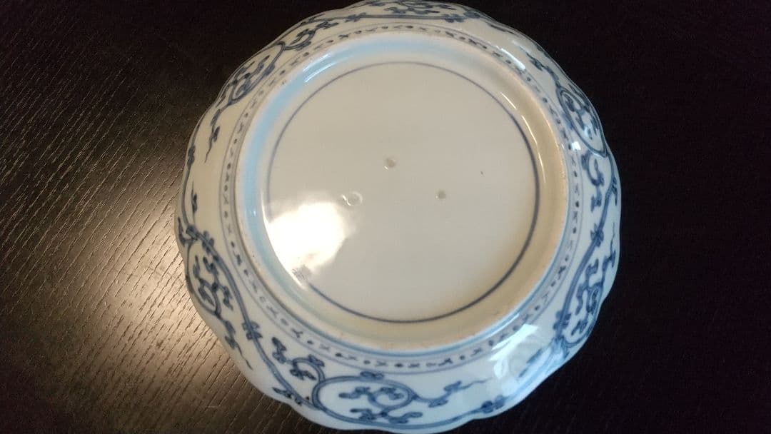 古伊万里　２１cm皿　３客