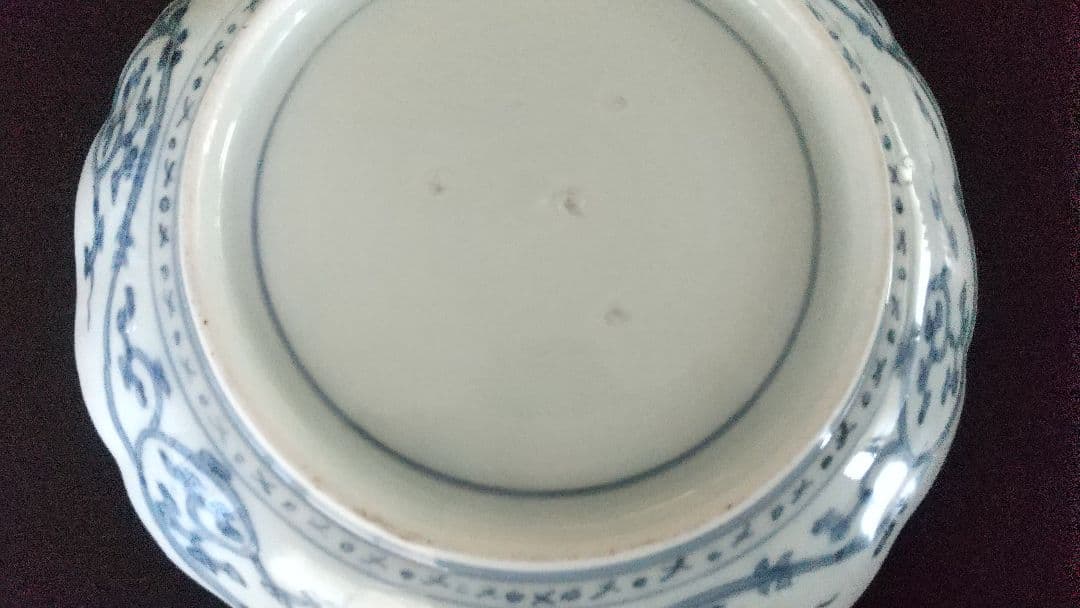 古伊万里　２１cm皿　３客