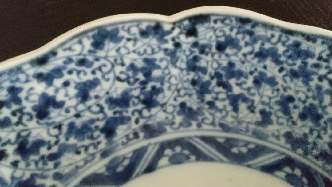 古伊万里　２１cm皿　３客