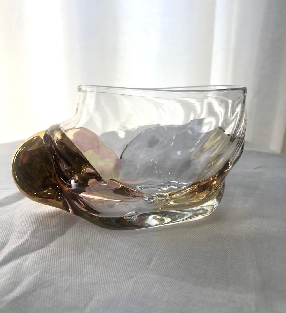 asakokawauchi ガラスカップ　ティーカップ