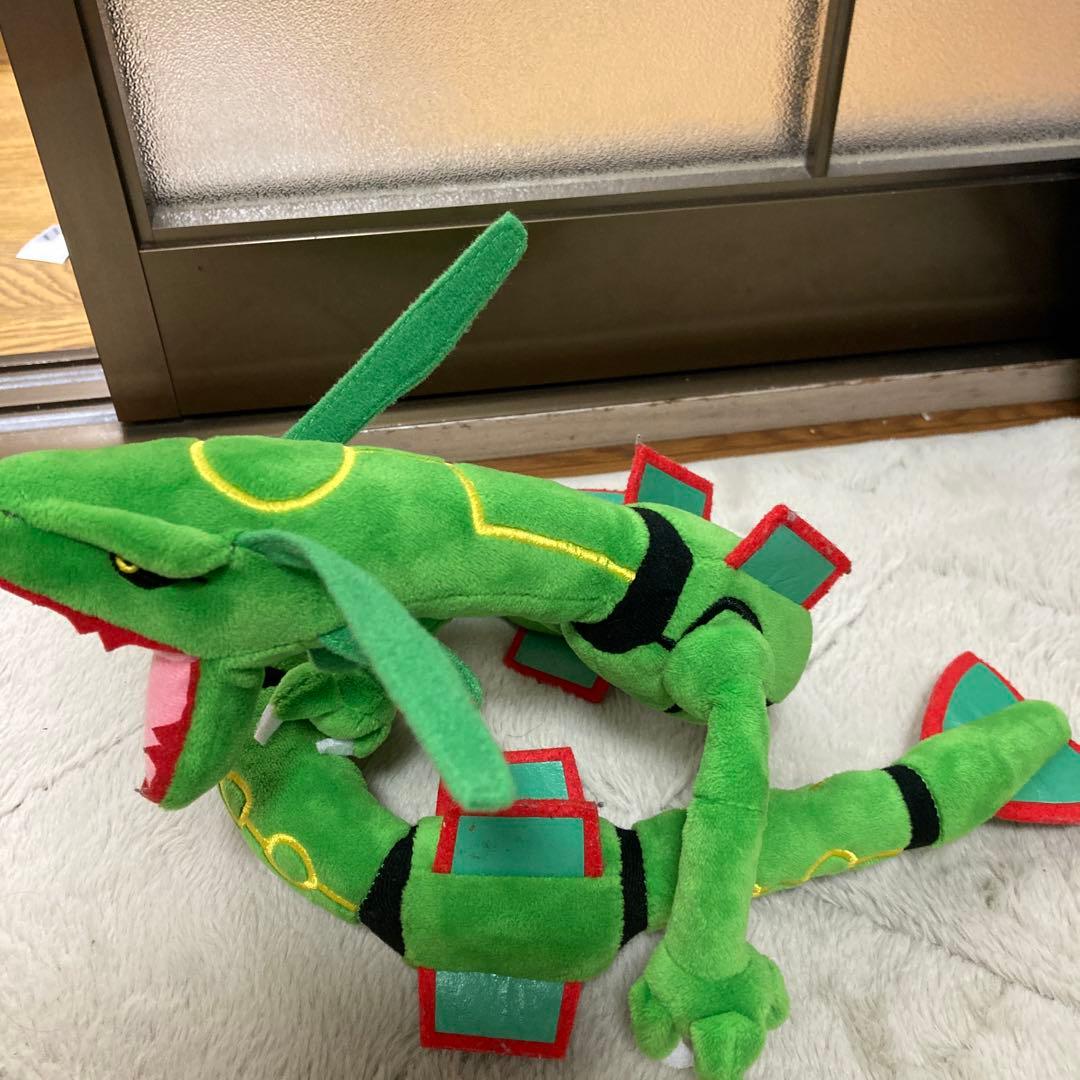 ポケモン　ロングにょろにょろぬいぐるみ　 レックウザ