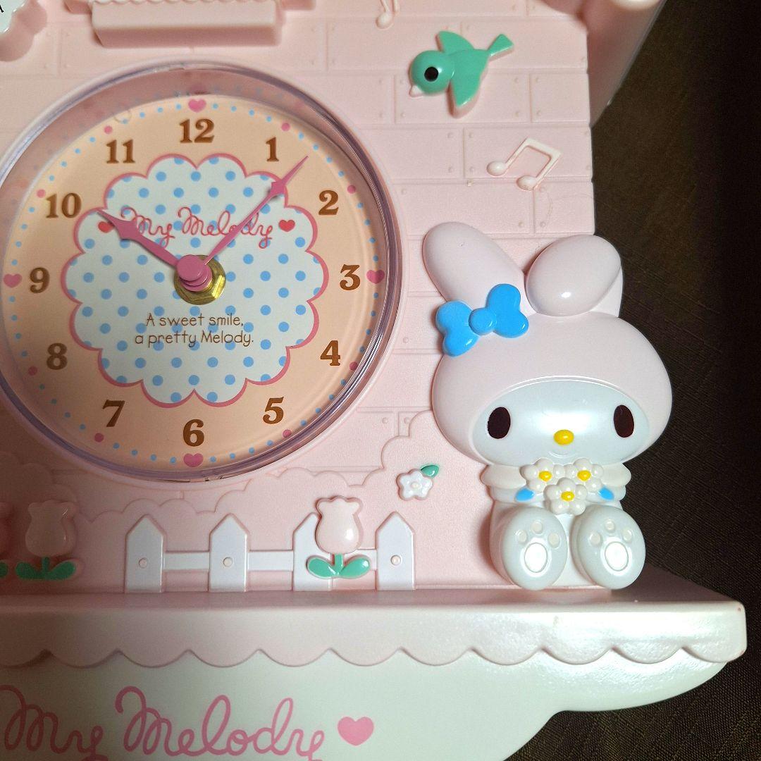 マイメロディー　掛け時計 振り子時計 サンリオ　キャラクター マイメロ