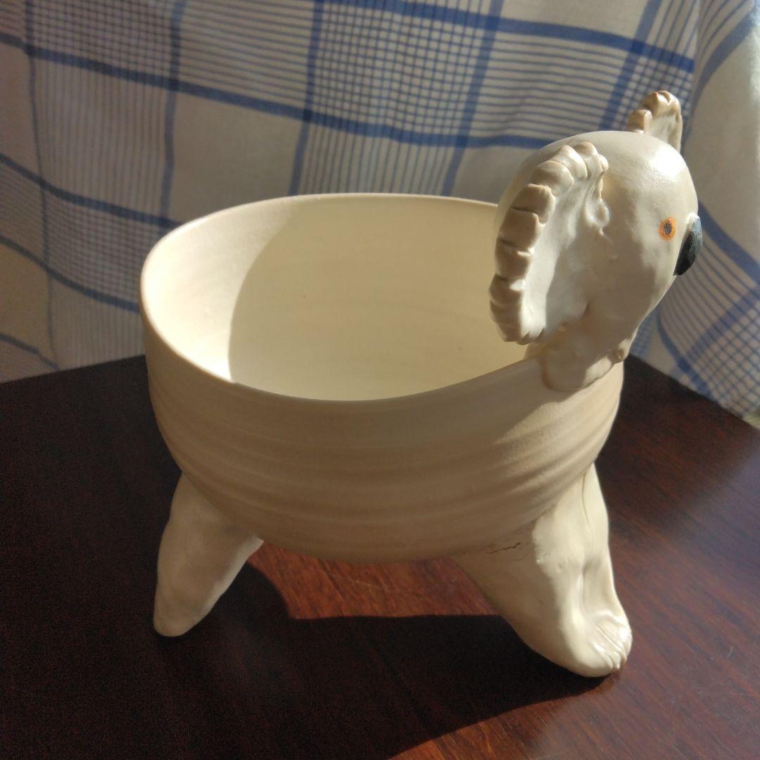 MASUDA HIKARI、増田光、陶器、三つ足、脚付き、入れ物、コアラ、器