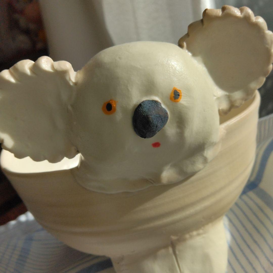 MASUDA HIKARI、増田光、陶器、三つ足、脚付き、入れ物、コアラ、器