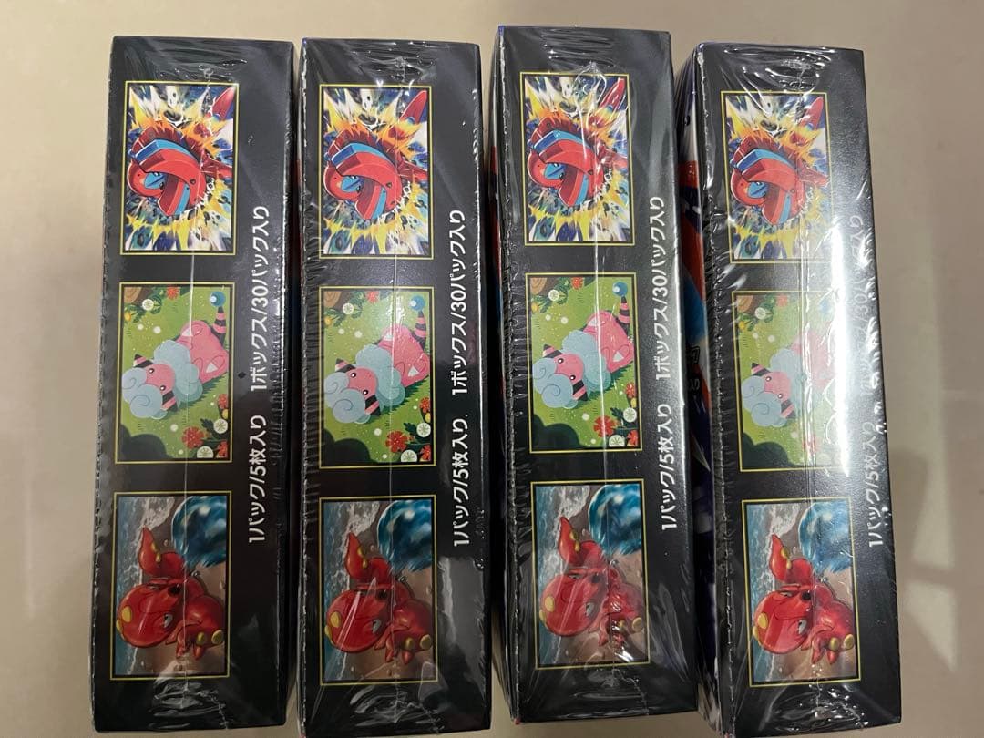 ポケモンカード ニンジャスピナー 新品未開封　4BOX