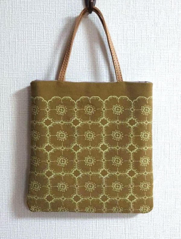 ミナペルホネン　パッチワーク　anemoneミニトートバッグ