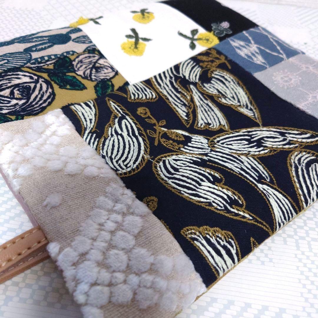 ミナペルホネン　パッチワーク　anemoneミニトートバッグ