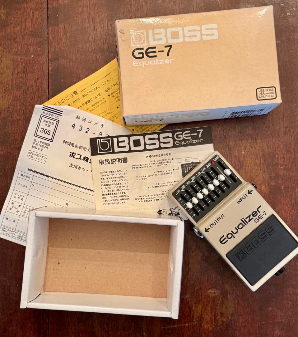 【極美品】BOSS GE-7 イコライザー