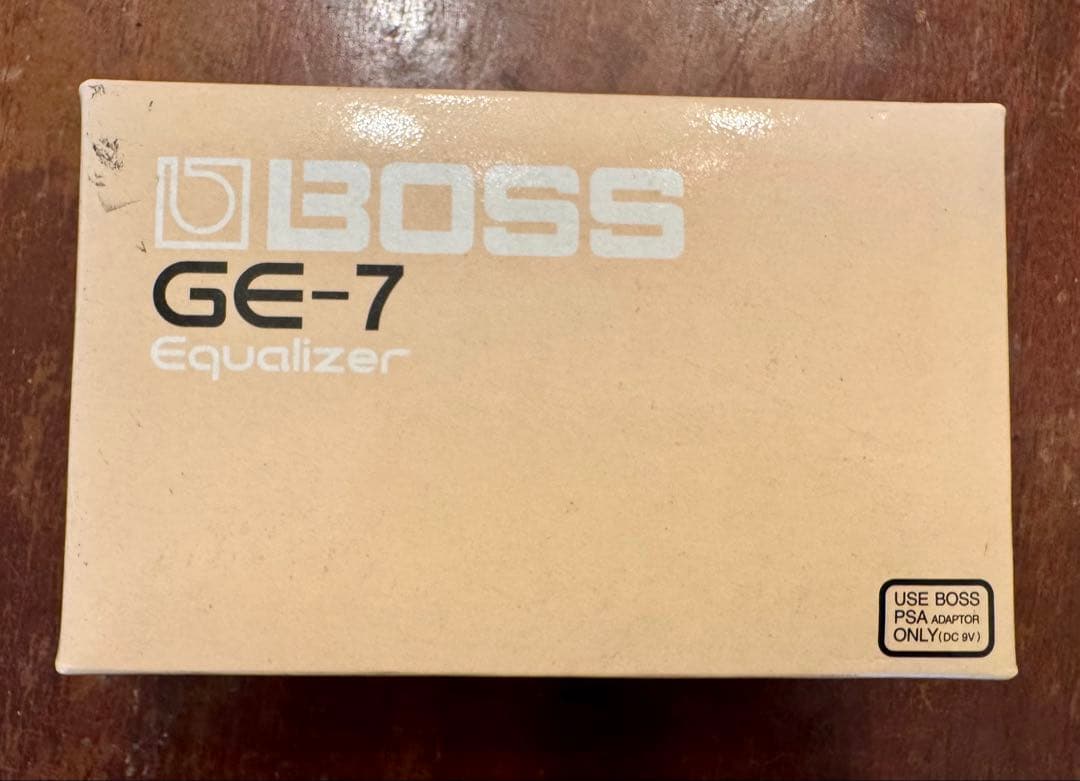 【極美品】BOSS GE-7 イコライザー