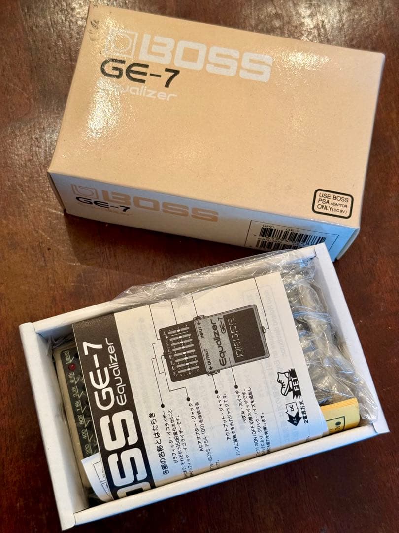 【極美品】BOSS GE-7 イコライザー