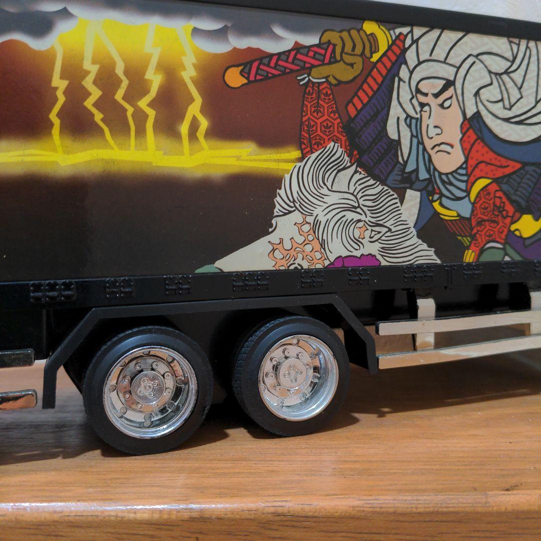 ＲＣデコトラ 上杉謙信【天下無双】全長40cm コレクション保管品 動作未確認