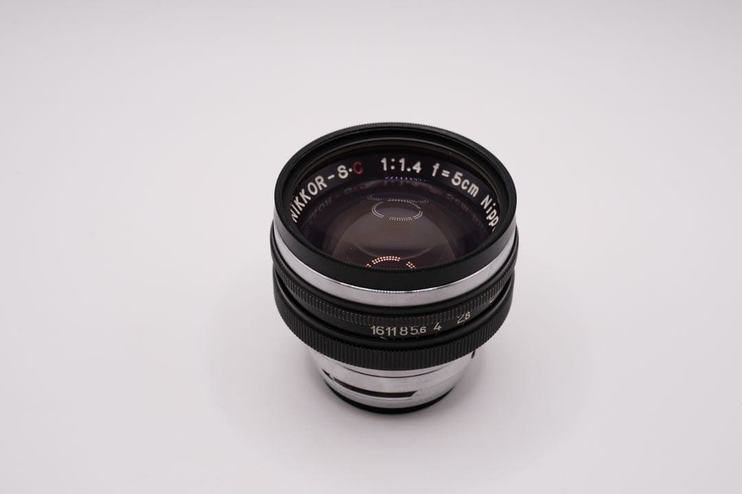 美品 Nikon S3 + 50mm f1.4 セット レザーケース付 清掃済み
