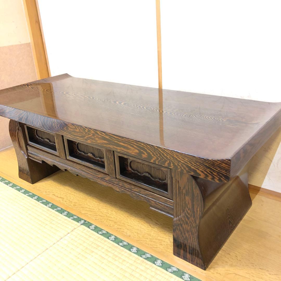 経机　引き出し付き　幅約106.5cm