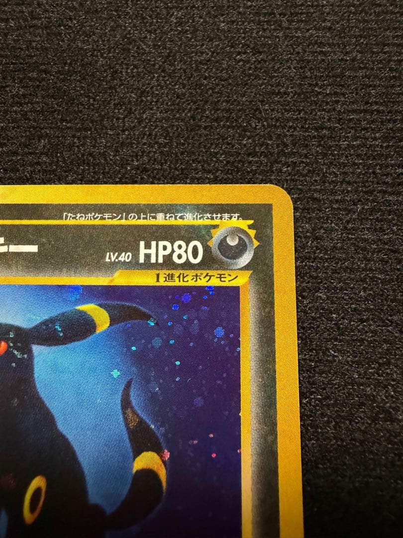 美品　旧裏　ブラッキー ★ 拡張パック第2弾 遺跡をこえて…