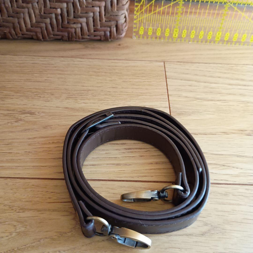 天然素材 山ぶどう蔓かごバッグ 編み込みデザイン　ショルダー付き