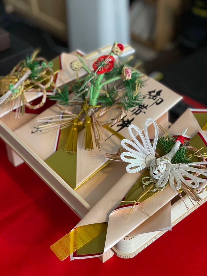 結納セット 毛せん付き