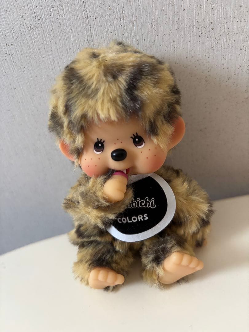 モンチッチ ヒョウ柄 ぬいぐるみキーチェーン