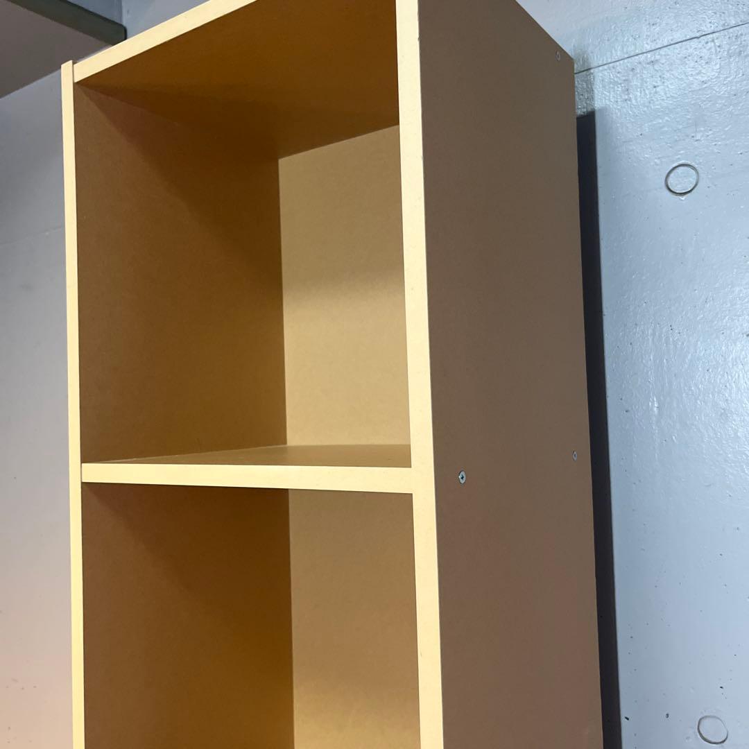 美品・廃盤希少★無印 パルプボードボックス・タテヨコA４サイズ・５段 ２個セット