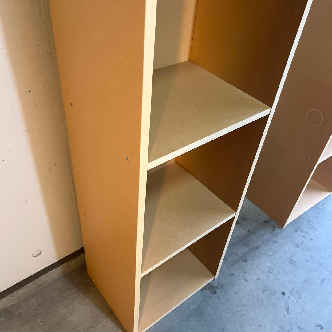 美品・廃盤希少★無印 パルプボードボックス・タテヨコA４サイズ・５段 ２個セット