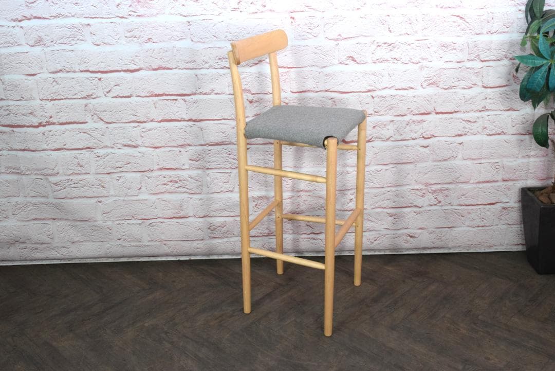 マルニコレクション Lightwood/ライトウッド バースツールHigh　B