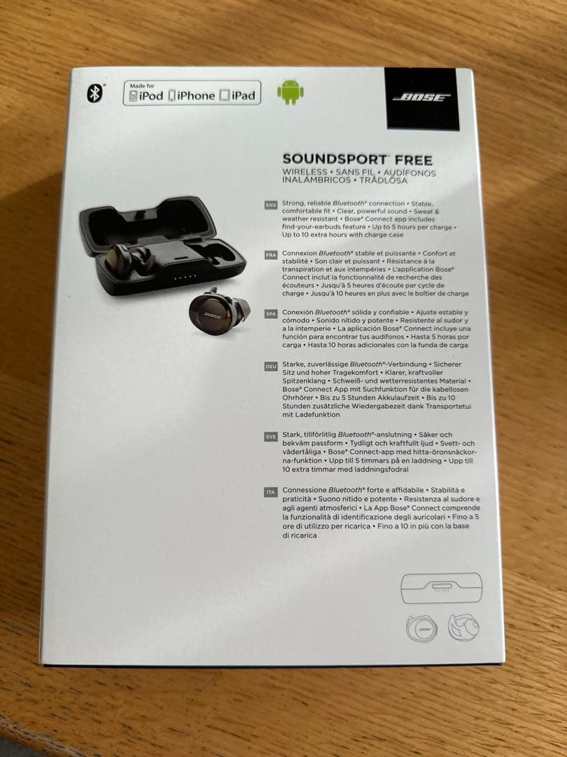 ヘッドホン BOSE sound sport FREE