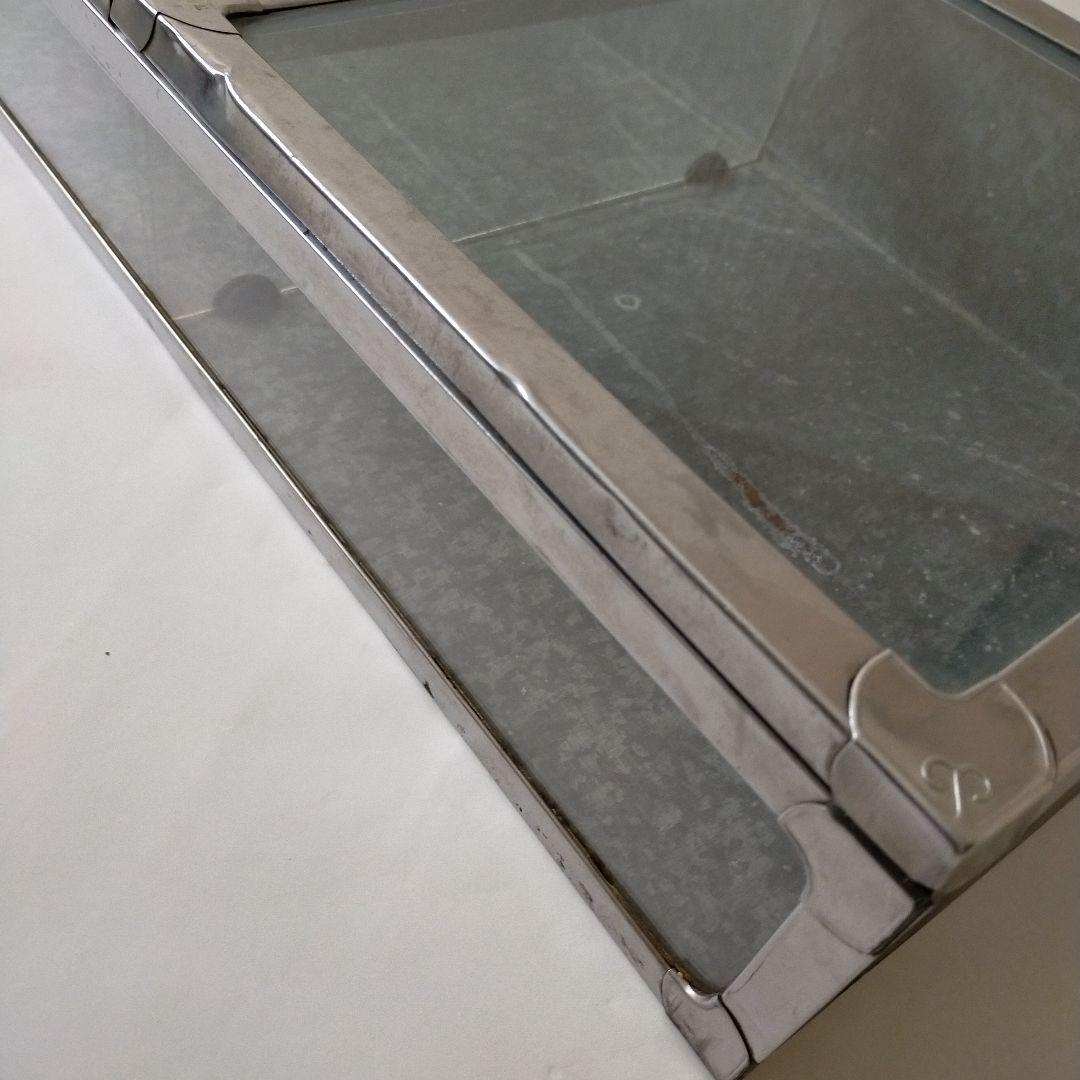 ブリキ製ガラスケース 駄菓子屋 古道具 昭和レトロ