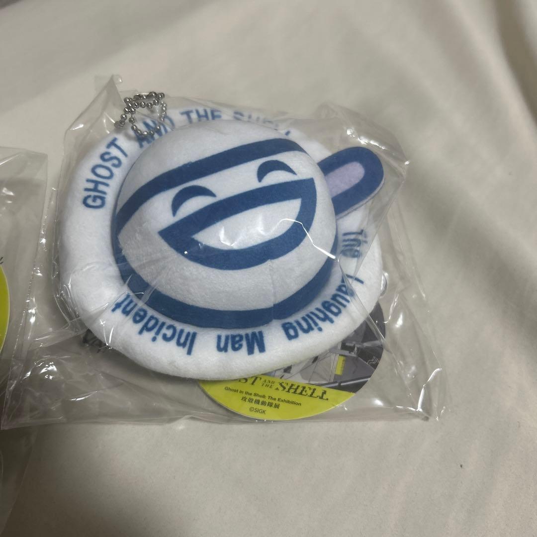 攻殻機動隊S.A.C タチコマ　マスコットキーチェーン 笑い男キーチェーン