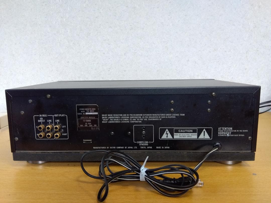 Victor/ビクター ステレオカセットデッキ TD-V531