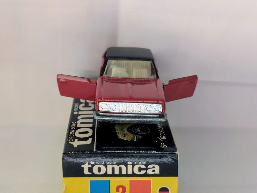 トミカ黒箱2 コロナマークⅡ 絶版当時物　美品