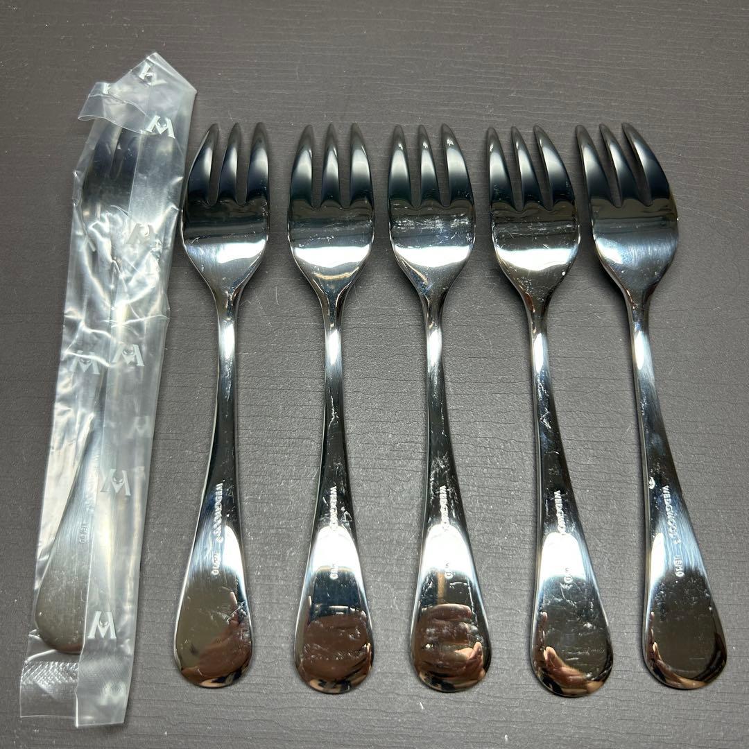 希少　ウェッジウッド スワル　カトラリー　デザートスプーン　デザートフォーク