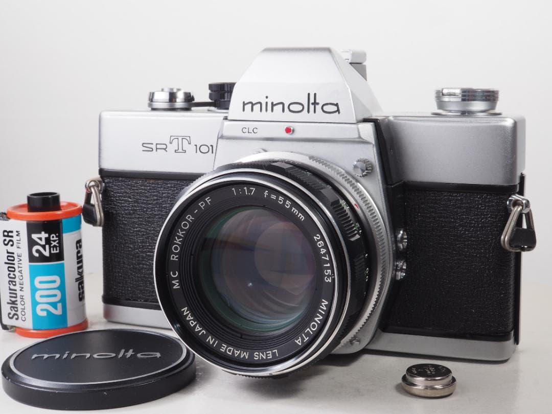 ミノルタ SRT101 & MC ROKKOR-PF 55mm F1.7 #59