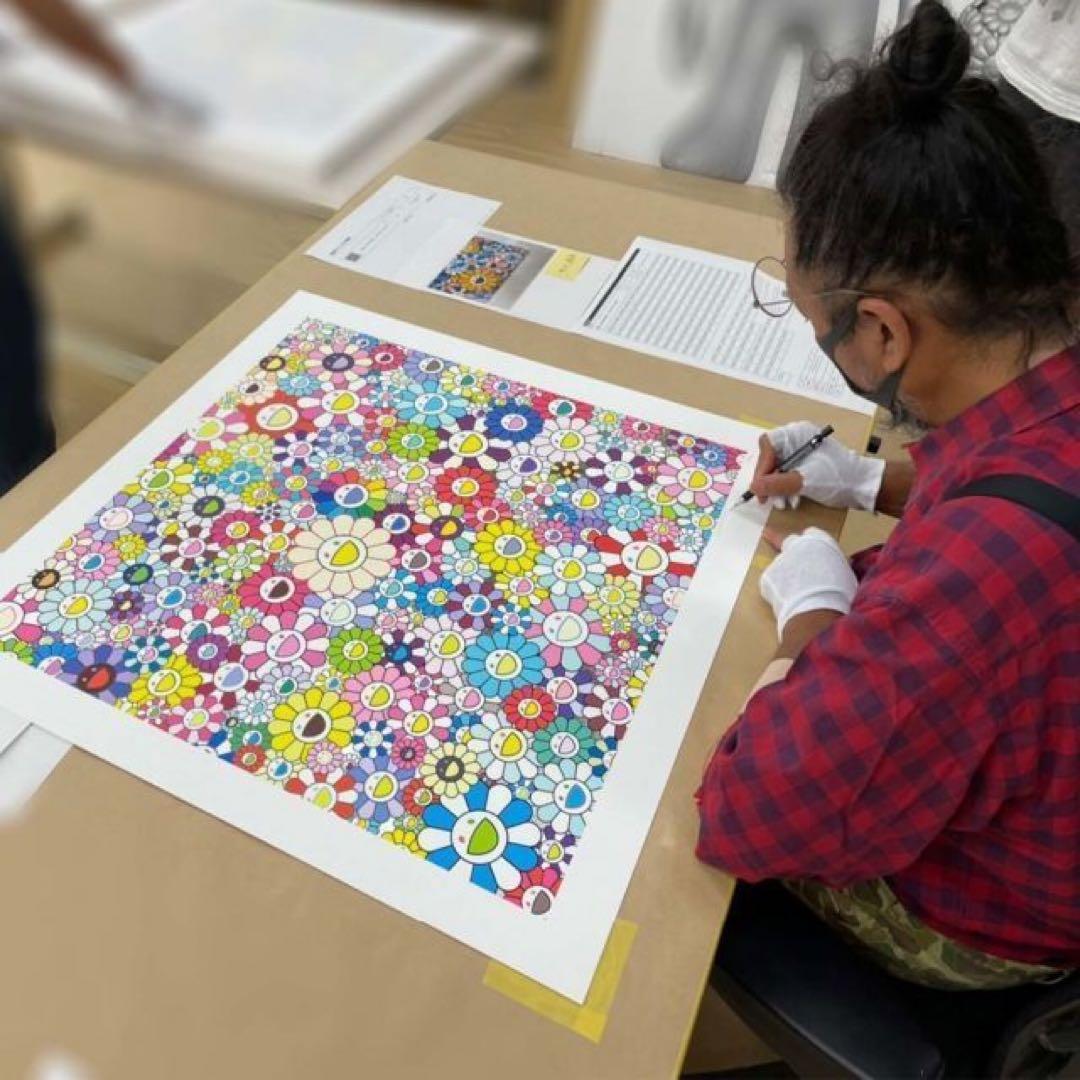 村上隆 天国の門 ED100 シルクスクリーン