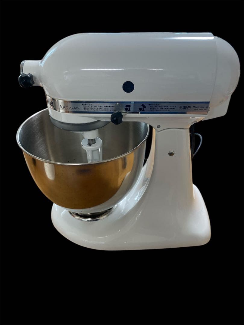 限定特価　KitchenAid Artisan ホワイト ミキサー
