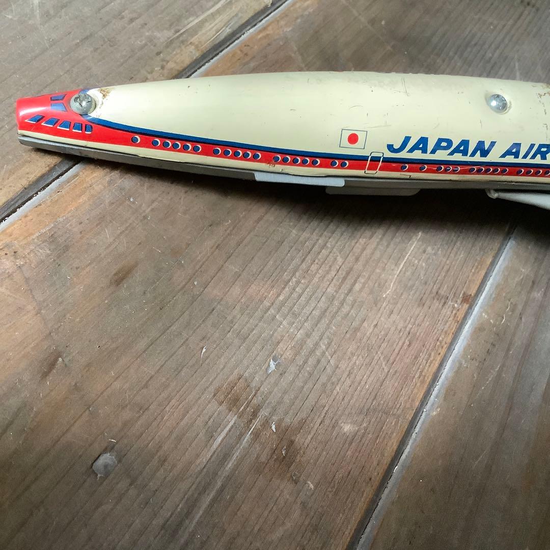 ブリキ玩具　飛行機　JAL JA2707